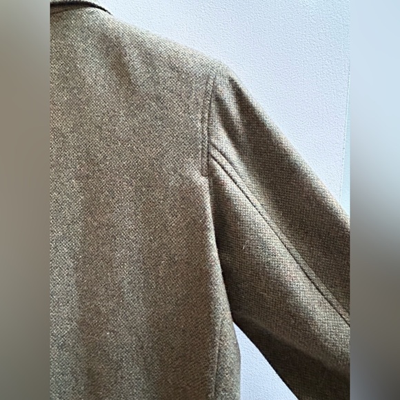 NWOT RALPH LAUREN Lamb’s Wool Bomber Jacket Cropped Double Breasted - Picture 7 of 13